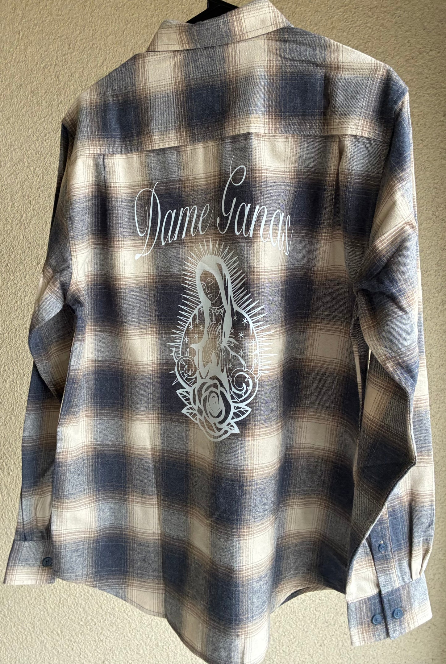 Vintage style Flannel (virgencita)