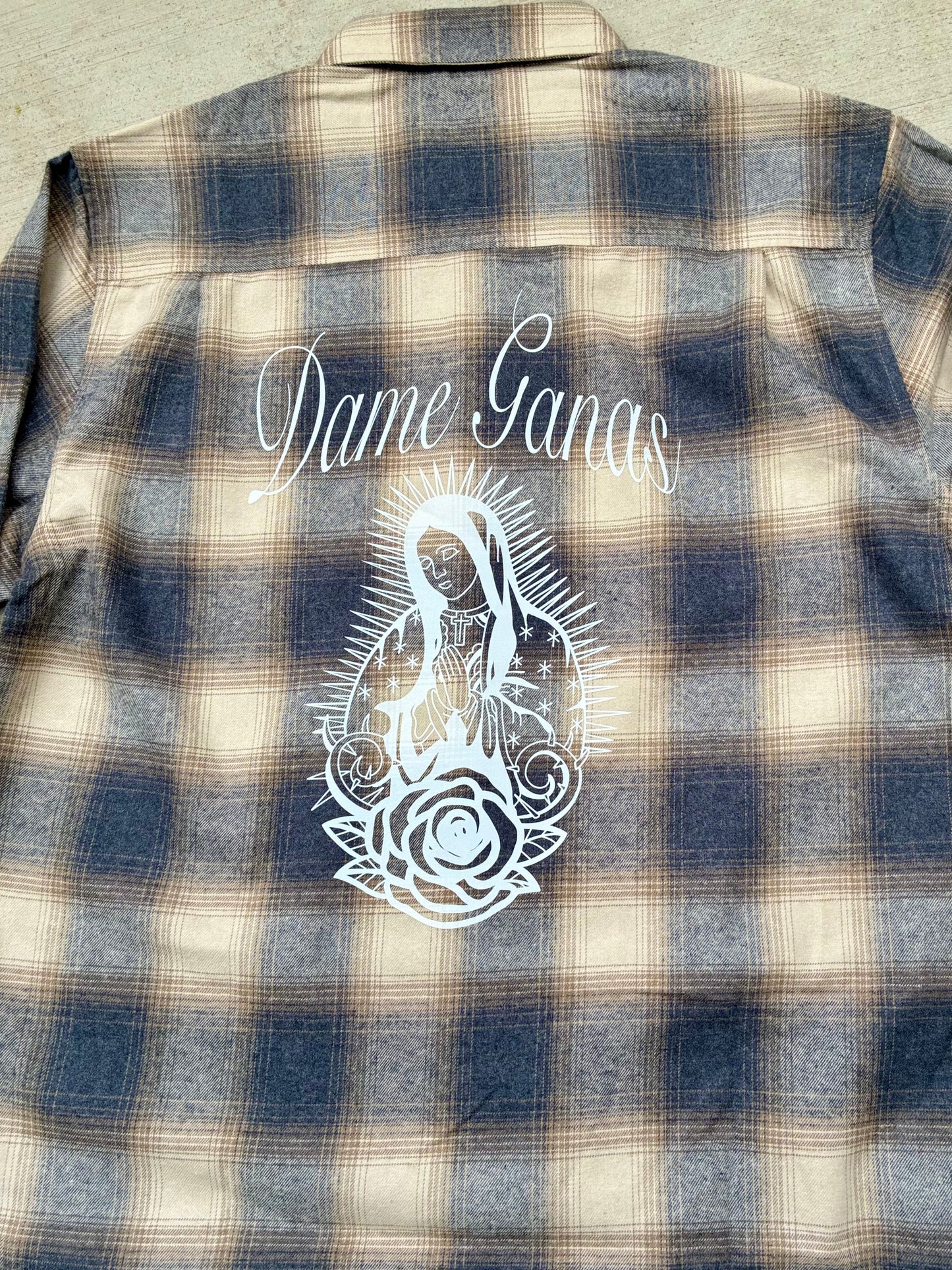 Vintage style Flannel (virgencita)