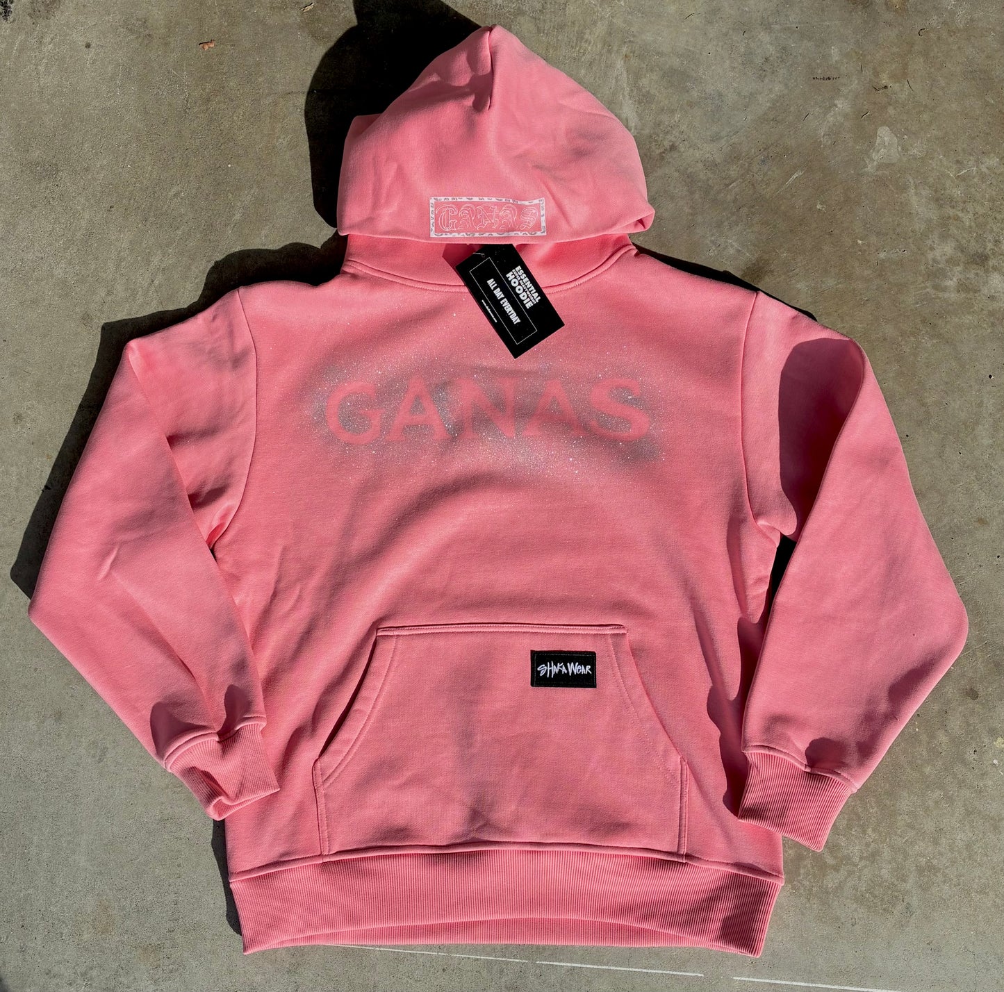 Ganas Glitter Shaka wear  Essentials Super Heavyweight Hoodie