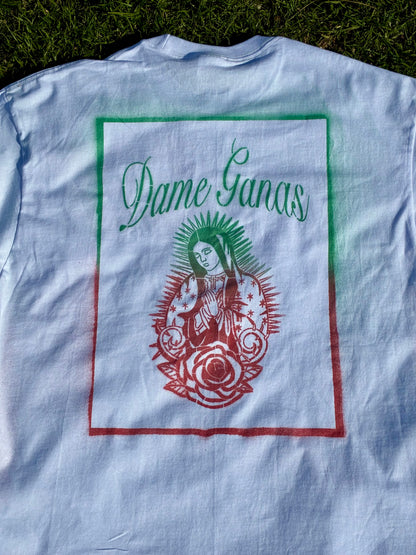 Shaka wear cropped tee. Virgencita